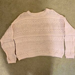 Garage light pink sweater. Size XS/S.